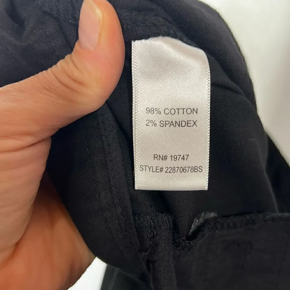 Sugar Magnolia Black Bermuda Shorts